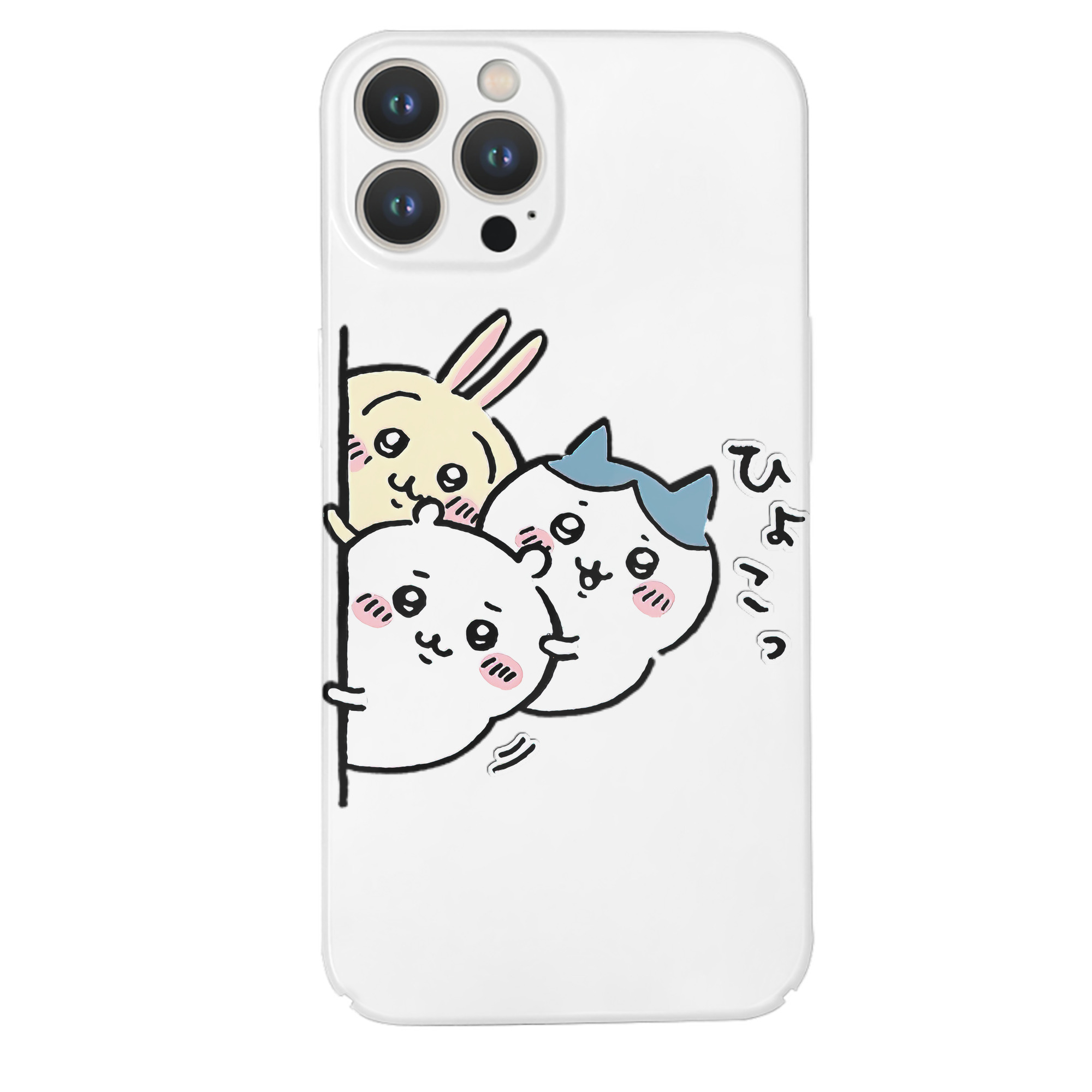（画像用） ちいかわ うさぎ Chii-kawa usagi 【iPhone 14シリーズ対応】ハードケース